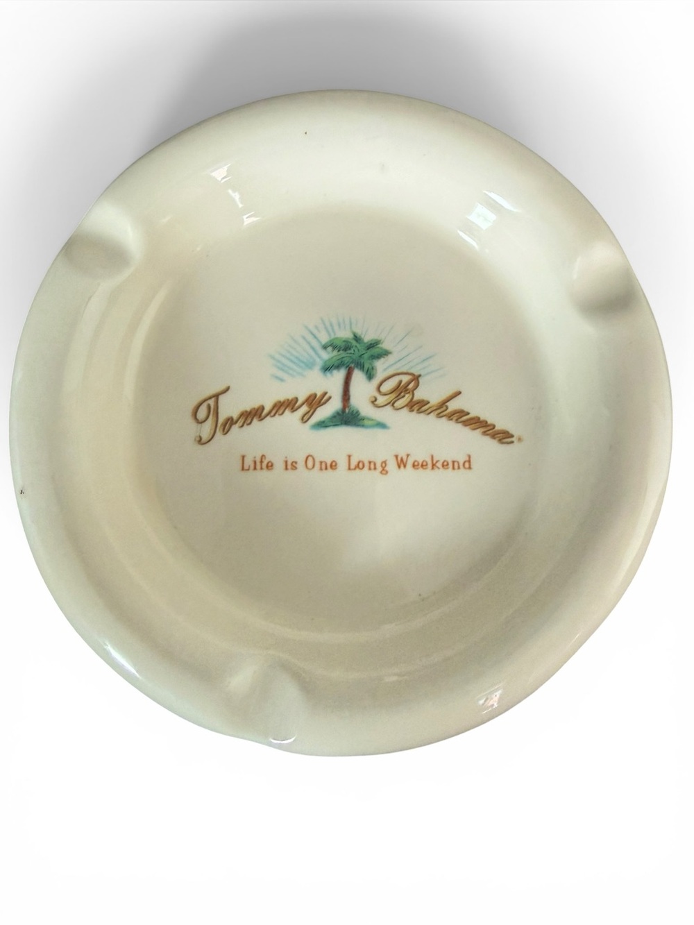 Vintage Tommy Bahama Ceramic Ashtray